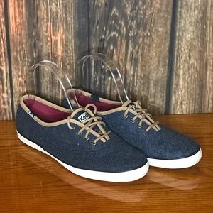 Keds Champion Wool Denim blue Sneakers